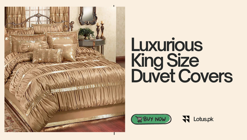 Luxurious King Size Duvet Covers & 8-Piece Quilted Duvet Cover Sets
