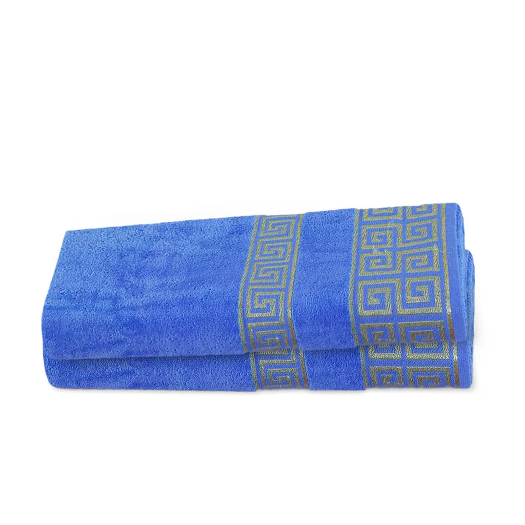 Versatile Bath Towel Sky Blue (Pack Of 2)-012