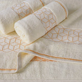2-Pcs Towel Set Diamond Cream-583