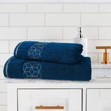 Teal Versatile - 3-Pcs Jacquard Towel Set