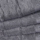 Export Quality Wash & Face Towel Gray (Pack of 4)-526