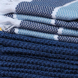 Export Quality Flat & Terry Kitchen Towel Navy