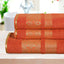 3-Pcs Towel Set Flower Terracotta-441