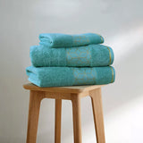 3-Pcs Towel Set Diamond Mint-571