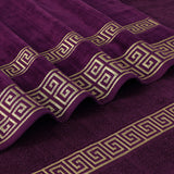 Magenta Versatile - 3-Pcs Jacquard Towel Set