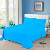 Plain Dyed Bed Sheet Set Aquarius-30156 RFS