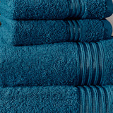 4-Pcs Stripe Towel Set Zinc-546