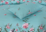 Aqua Bloom - Bed Sheet Set