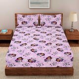 Dinosaur Wonderland - Cartoon Fitted sheet ( Glow in Dark) King