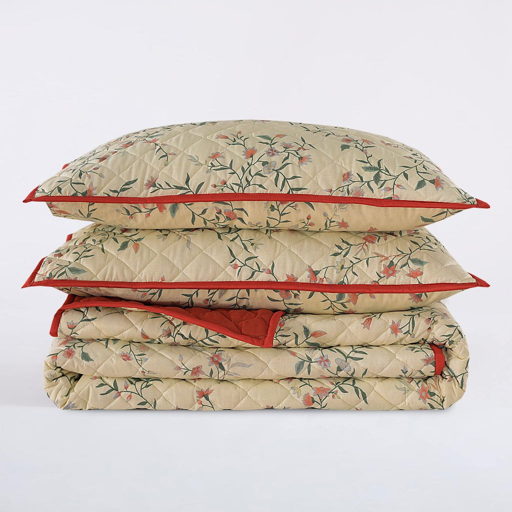 Floral - Bed Spread Set 3 Pcs