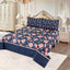 Blue Meadow Dreams - Bed Sheet Set Single