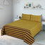 Seemless Mustard - Bed Sheet Set King