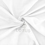 White - Bed Sheet Set King