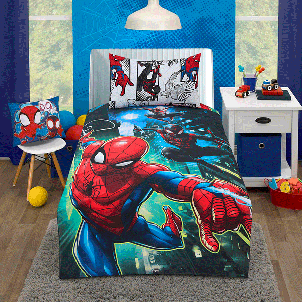 Spiderman 4 - Cartoon Bed Sheet