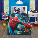 Spiderman 4 - Cartoon Bed Sheet