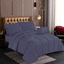 Gray Square Pleated - Duvet Cover Set 8 Pcs