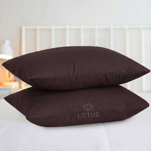Ultra Soft Pillow Cover – Chocolate, 2 Pc