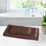 Export Quality Towel (Pack of 2) Brown-483