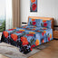 Micro Fiber Bed Sheet 3D Orange Flowers Single-30304 RFS