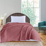 Waffle  AC Thermal Blanket Terracotta- RFS