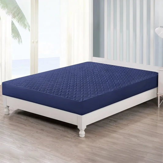 Navy - Waterproof Mattress Protector