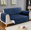 Ultrasonic Microfiber Sofa Cover Navy-RFS