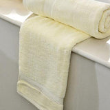 Plain Dyed Off-White Bath Towel-494
