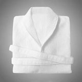 Waffle Weave Cotton Bathrobe-NBR-03
