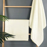 Plain Dyed Off-White Bath Towel-494