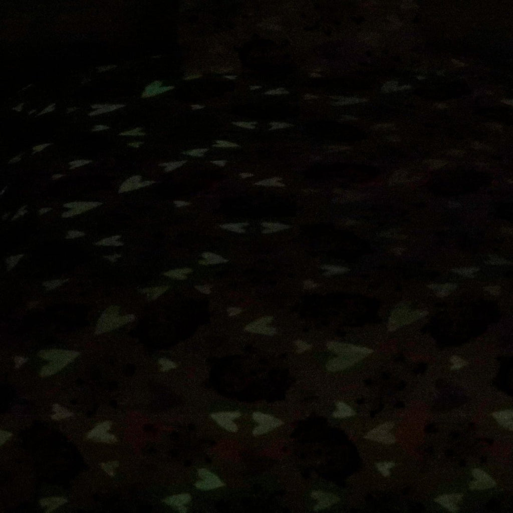 Dinosaur Wonderland - Cartoon Bed Sheet ( Glow in Dark)