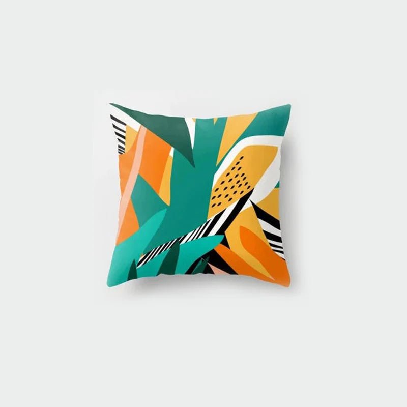 Abstract Cushion Covers (Pack Of 5) - CC - 133 Filling - Lotus