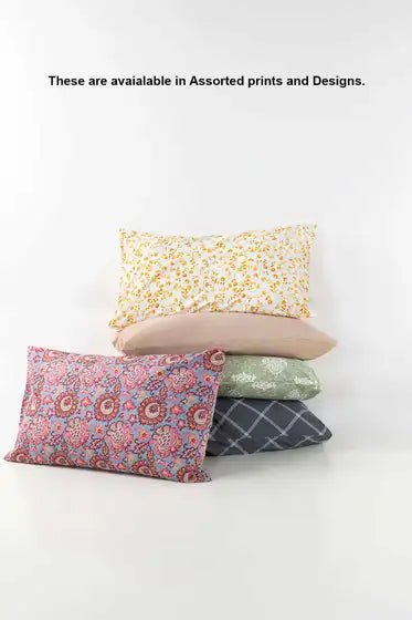 Assorted Pillow Cases - Pack of 6 - Lotus