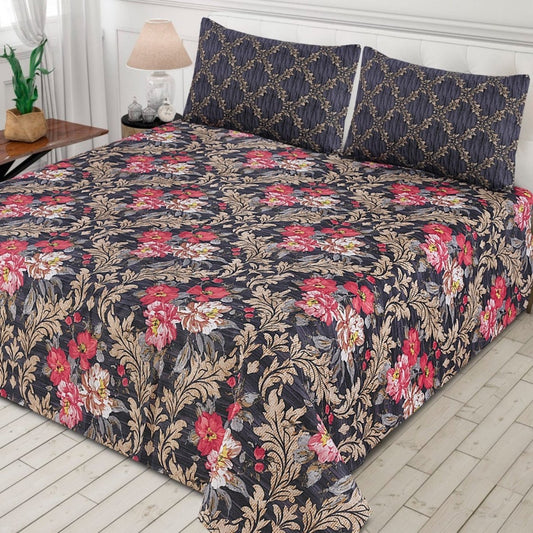Classic Floral Charm - Bed Sheet Set - Lotus