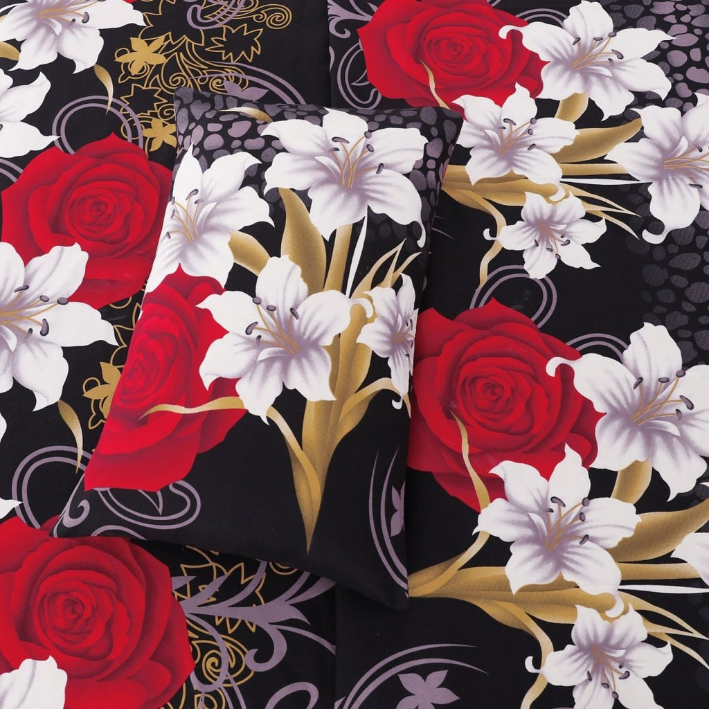 Darkrose - Bed Sheet Set Single - Lotus