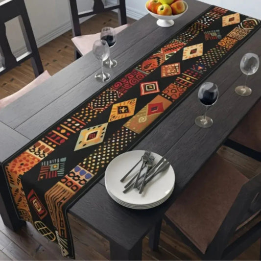 Deer Terecotta Grazing Table Runner - Lotus