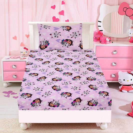 Dinosaur Wonderland - Cartoon Fitted Sheet ( Glow in Dark) - Lotus