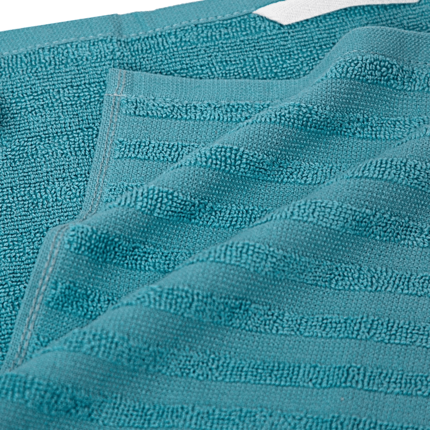 Export Quality Flat & Terry Kitchen Towel Aqua - Lotus