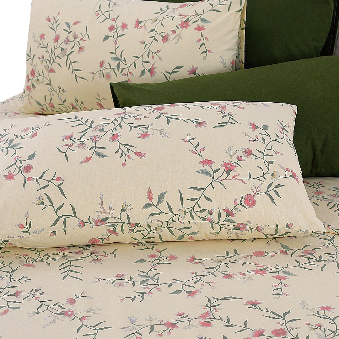 Floral - Bed Sheet Set Queen - Lotus