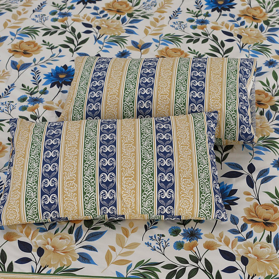 Floral Elegance - Bed Sheet Set - Lotus