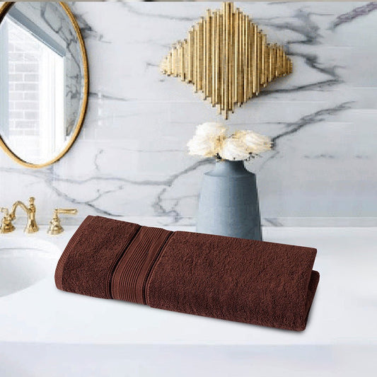 High Quality Bath Towel Twine Chocolate - 554 - Lotus