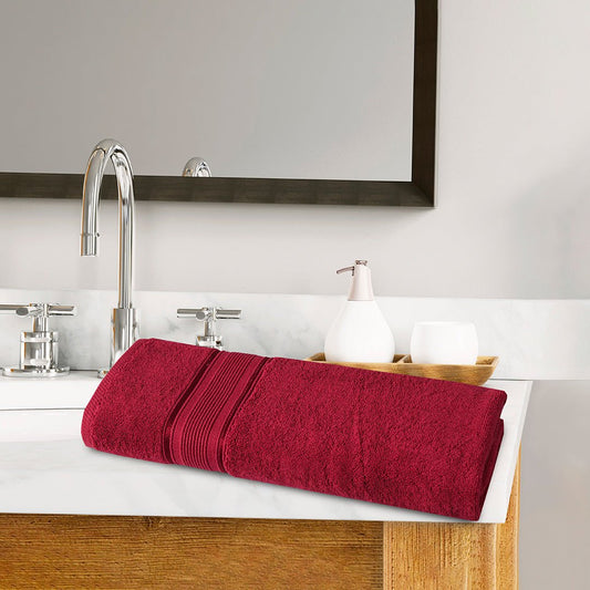 High Quality Bath Towel Twine Red - 550 - Lotus