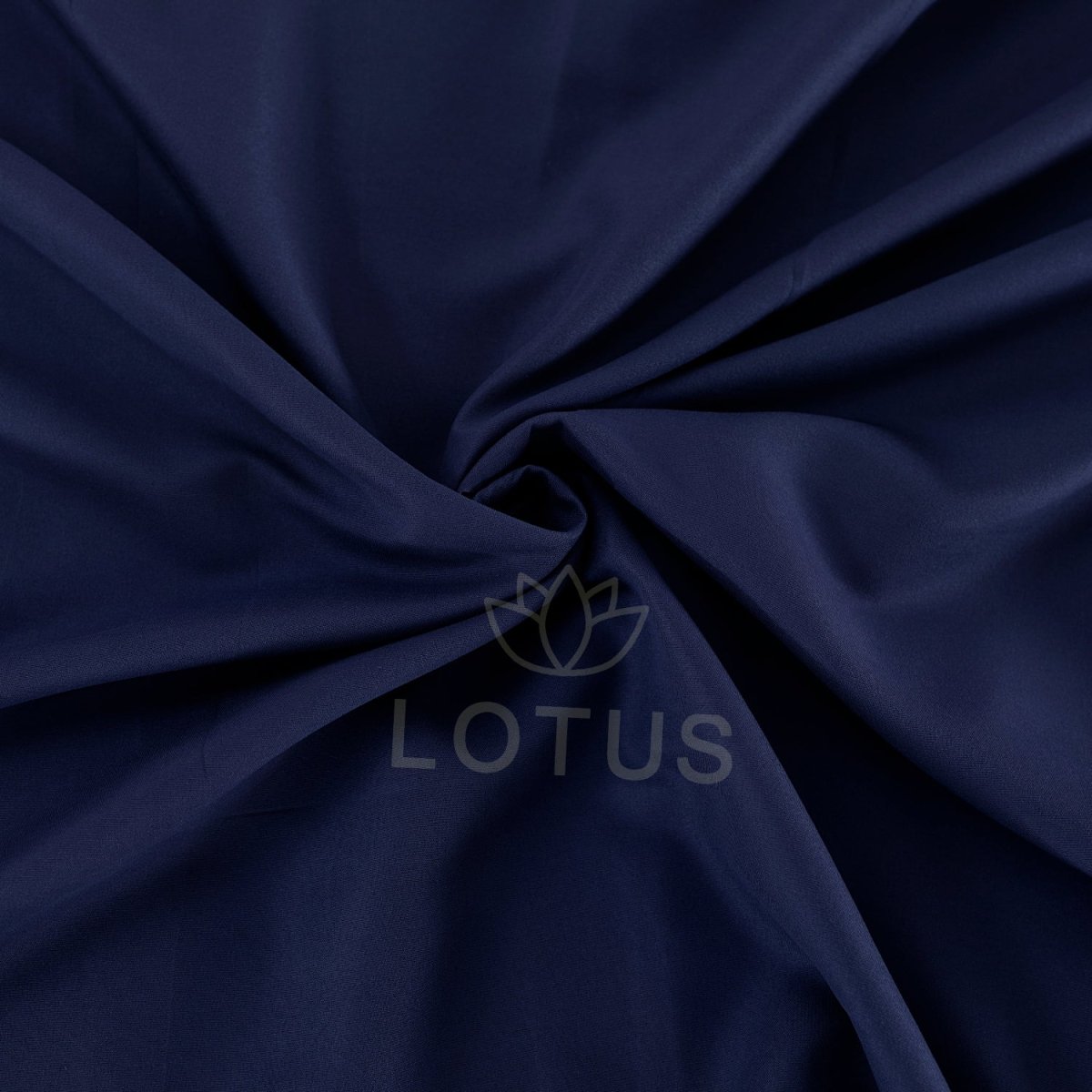 Navy Zigzag Pleated - Duvet Cover Set 8 Pcs - Lotus