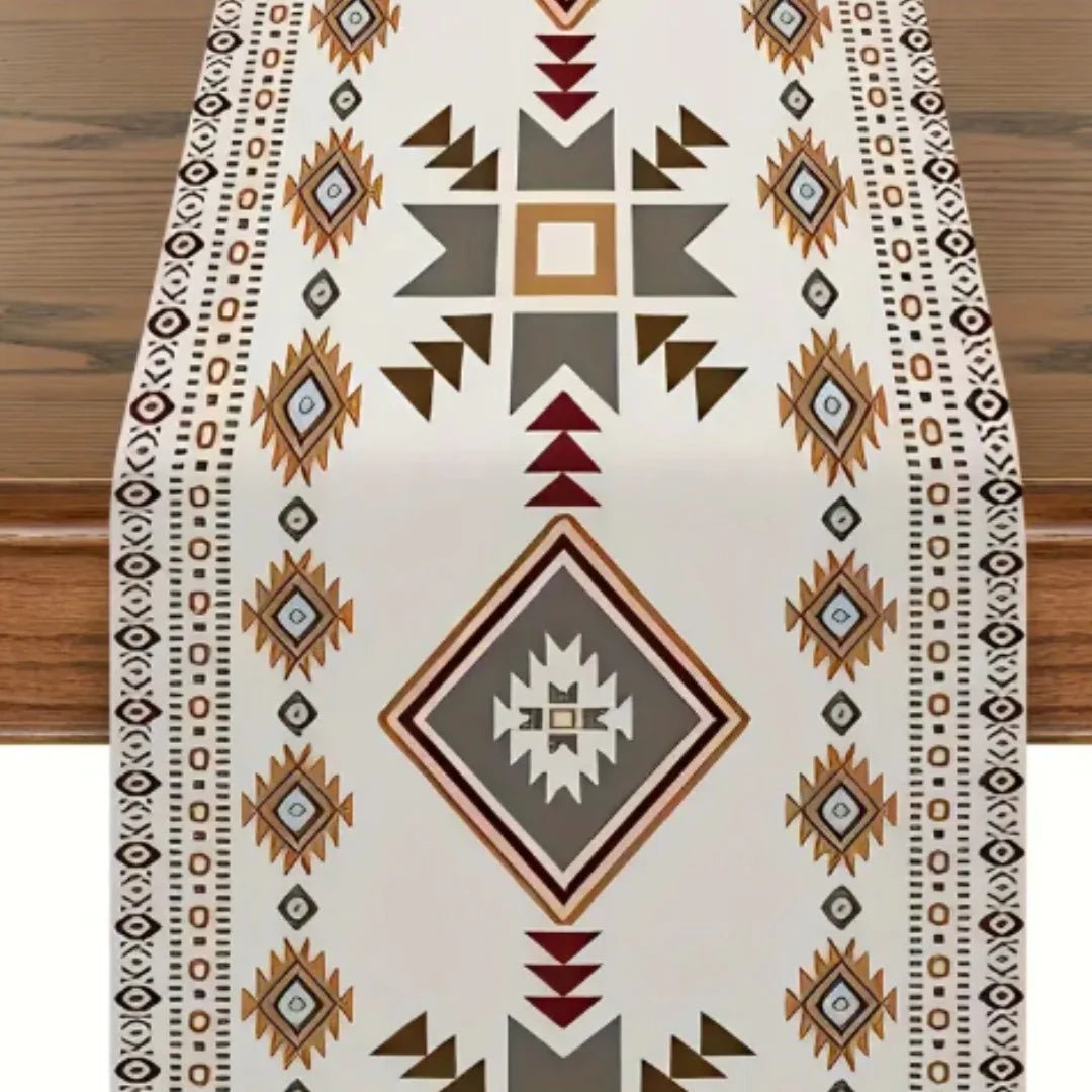 Tribal Essence Table Runner - Lotus