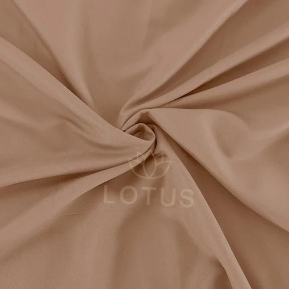 Ultra Soft Bed Sheet Set – Beige, Single Size, 2 Pc - Lotus