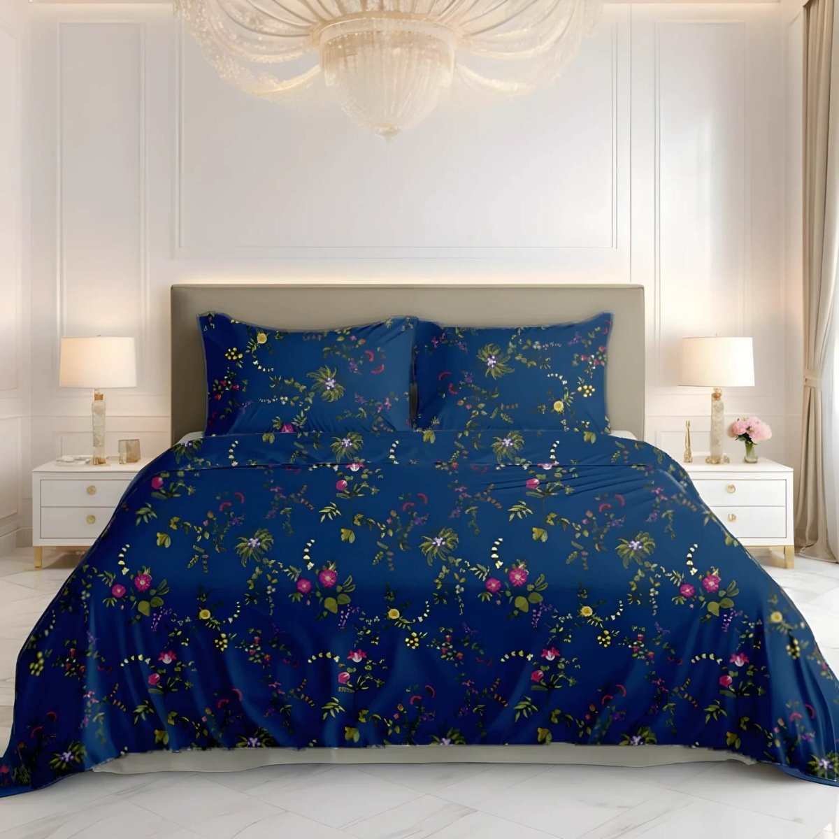 Ultra Soft Bed Sheet Set – Tossed, Single Size, 2 Pc - Lotus