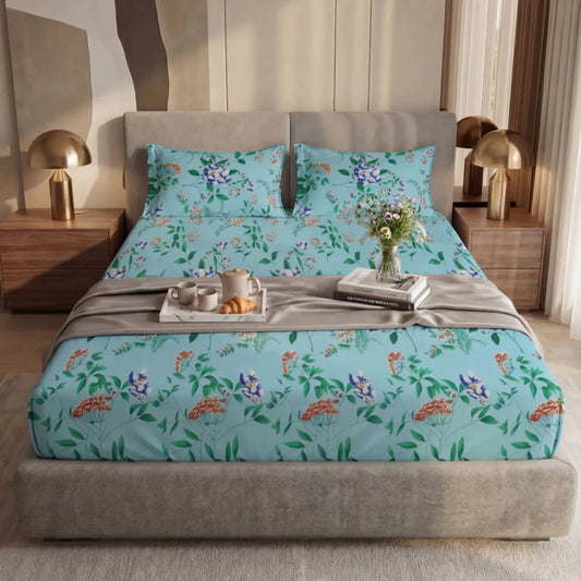 Ultra Soft Fitted Sheet Set – Haven, King Size, 3 Pc - Lotus