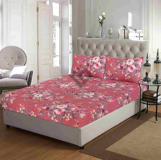 Ultra Soft Fitted Sheet Set – Petrix, King Size, 3 Pc - Lotus