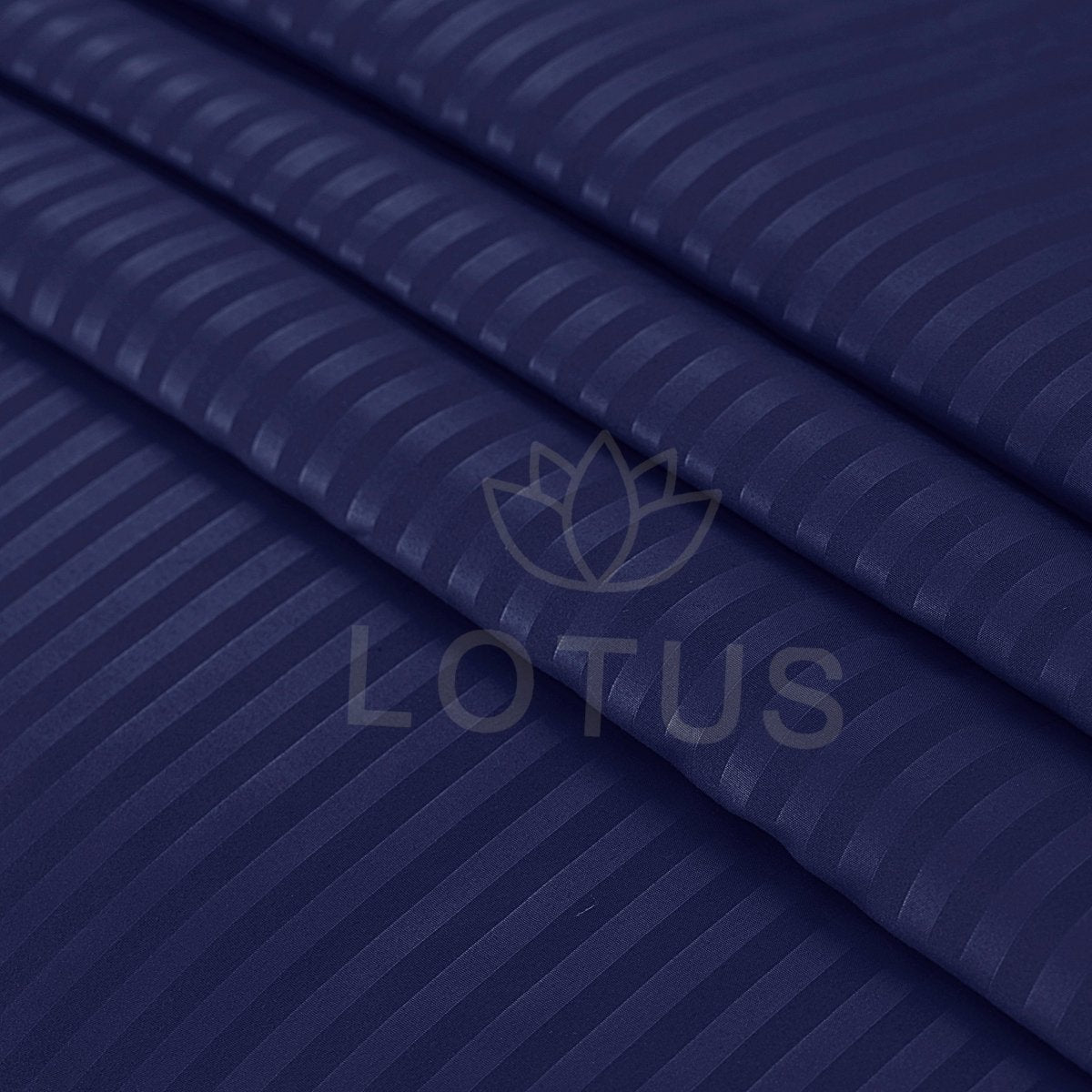 Ultra Soft Pillow Cover – Navy Stripe, 2 Pc - Lotus