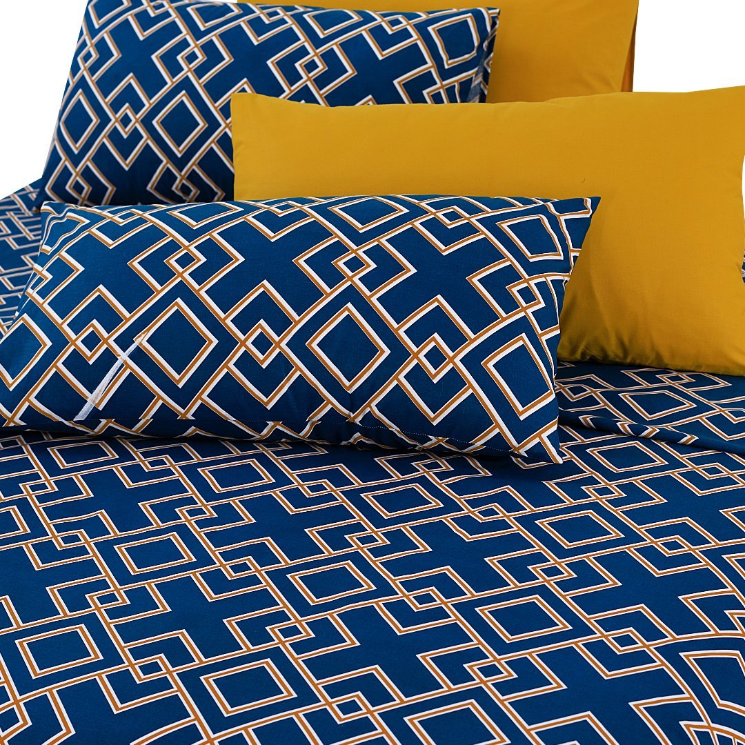 Vector seamless - Bed Sheet Set King - Lotus