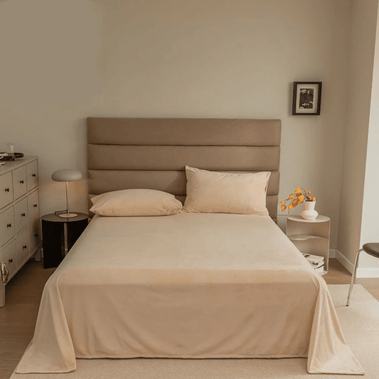 Velvet Bed Sheet Set Skin Single RFS - 30326 - Lotus